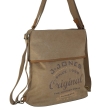 Torba damska z funkcją plecaka, torebka Jennifer Jones Canvas 2w1 kolor naturalny