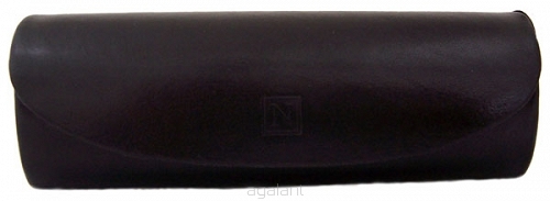 Etui skórzane na okulary EN-146 Czarny