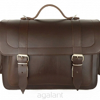 Torba skórzana, myśliwska, PLECAK 3w1 Styl VINTAGE, JUCHT, Orso Nero 0397 Brązowa