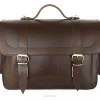 Torba skórzana, myśliwska, PLECAK 3w1 Styl VINTAGE, JUCHT, Orso Nero 0397 Brązowa