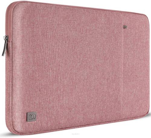Wodoodporny pokrowiec na laptop marki DOMISO - torba na laptopa 13,3/14/15/17 cali, LP08 Różowy