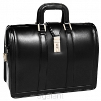 Teczka biznesowa  na laptop  17" McKlein, MORGAN  BLACK