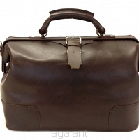 BIGLOWA, SKÓRZANA TORBA LEKARSKA TL-0267 Brown