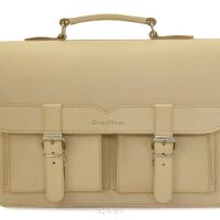 Torba skórzana, PLECAK 3w1 Styl VINTAGE, JUCHT, wzór 0190, Naturalny