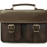 Torba skórzana, Styl VINTAGE, JUCHT, Orso Nero 0447 Brązowy