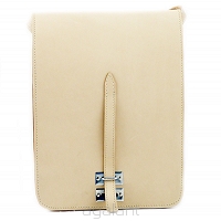 TORBA RAPORTOWKA, LISTONOSZKA, VINTAGE, JUCHT 0032 Naturalny