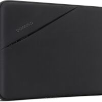 Wodoodporny elegancki pokrowiec na laptop marki DOMISO - etui na laptopa 17" czarny AA72-17B