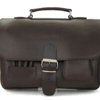 Torba skórzana, myśliwska, PLECAK 3w1 Styl VINTAGE, JUCHT,  0191, Brąz