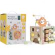 CLASSIC WORLD Drewniana Kostka Edukacyjna Sensoryczna 5w1