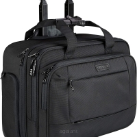 Kufer lotniczy na kółkach, teczka pilota, bisnesowa torba, miejsce na dokumenty i laptopa marki Kroser