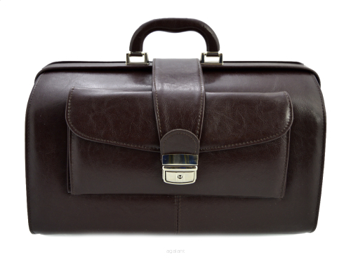 Torba lekarska skórzana Unisex, Galskór, model 552
