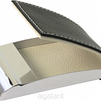ELEGANCKIE ETUI NA WIZYTÓWKI, KARTY PŁATNICZE E-529 Beżowy