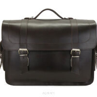 Torba skórzana, Teczka, Styl VINTAGE, JUCHT, Orso Nero 0399 Brązowy