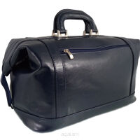 Torba lekarska, kufer skórzany Unisex, Galskór, model M550 Granatowy