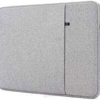 Wodoodporny pokrowiec na laptop marki NIDOO- torba na laptopa 14" LP06-14L_DE Jasnoszary