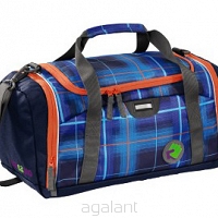 Młodzieżowa torba sportowa, szkolna, COOCAZOO SPORTERPORTER CLASSIC CHECK PEACOAT