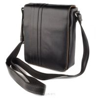 Raportówka, torba skórzana BarellyBags, Black Style