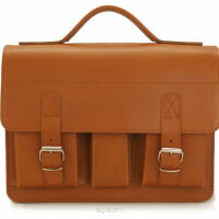 Torba skórzana, Styl VINTAGE, JUCHT, Orso Nero 1016