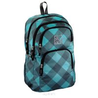 PLECAK szkolny, TORNISTER ALL OUT KILKENNY "BLUE DREAM CHECK" Hama