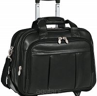 Torba podróżna z miejscem na laptop DAMEN T-80715 z odpinanym wózkiem, McKlein