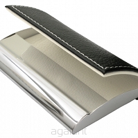 ELEGANCKIE ETUI NA WIZYTÓWKI, KARTY PŁATNICZE E-744 Beżowy