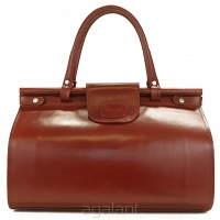 TORBA LEKARSKA, DAMSKA, SKÓRA TL-1239 Koniak