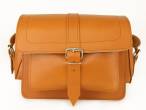 Torba skórzana, Styl VINTAGE, JUCHT, Orso Nero 0425 Karmel