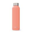 Butelka termiczna ze stali nierdzewnej 630 ml Quokka Solid - pomarańczowy