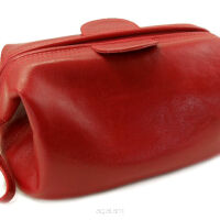 Kosmetyczka skórzana 0289 Red