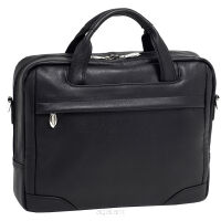 Torba biznesowa z miejscem na laptop Montclare 13,3" Black McKlein