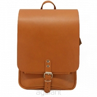 TORBA RAPORTOWKA, LISTONOSZKA, VINTAGE, JUCHT 0021 Koniak