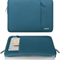 Wodoodporny pokrowiec na laptop marki MOSISO- torba na laptopa kolor turkusowy