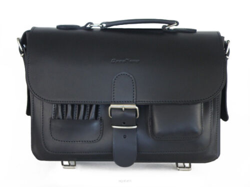 Torba skórzana, myśliwska, PLECAK 3w1 Styl VINTAGE, JUCHT, Orso Nero 0191