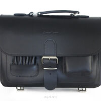 Torba skórzana, myśliwska, PLECAK 3w1 Styl VINTAGE, JUCHT, Orso Nero 0191