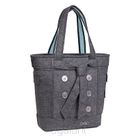 Filcowa biznesowa torba damska na laptop 15" oraz tablet, Ogio, HAMPTONS TOTE, szara
