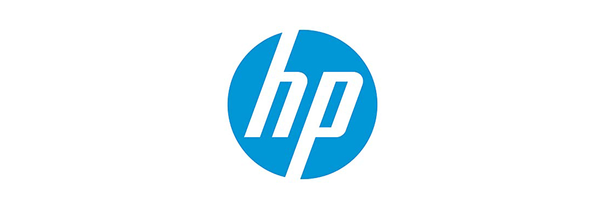 Logo znanej na rynku laptopów marki HP